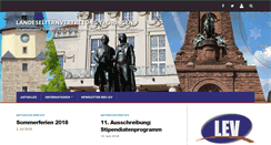 Desktop Screenshot of lev-thueringen.de